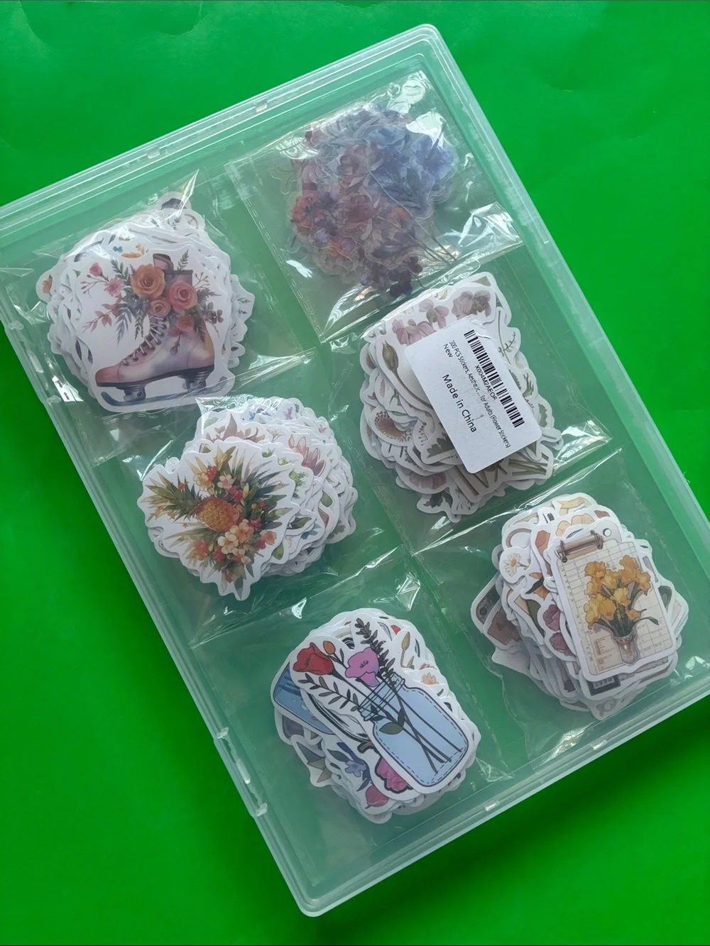 Floral Stickers - 300+ assortment